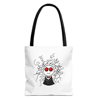 Space Jimmy Graphic Tote Bag