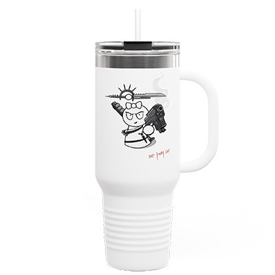 Warrior Frankie Insulated Travel Mug